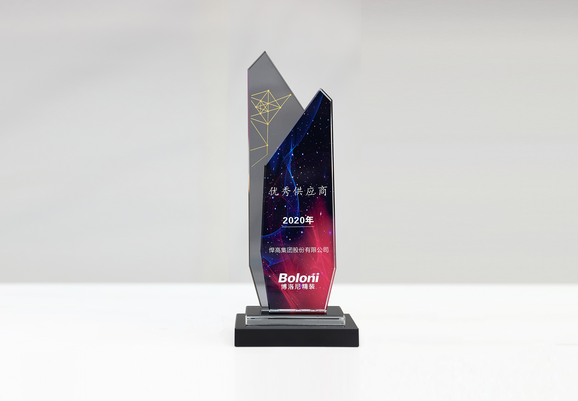 喜报丨星空体育荣获2020年度博洛尼精装优秀供应商