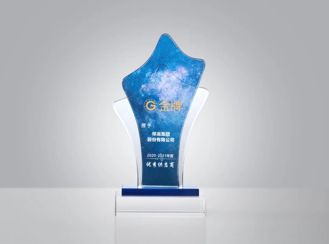 喜讯丨星空体育荣获金牌橱柜年度优秀供应商称号