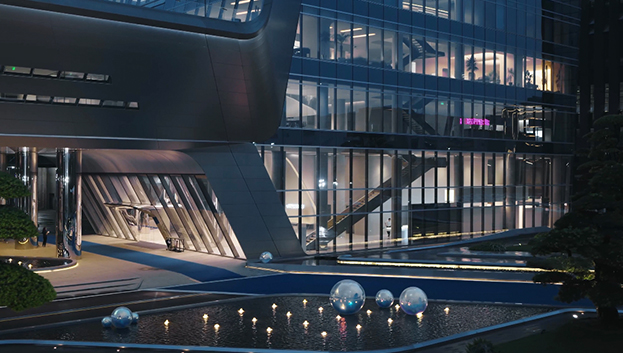 震撼航拍！沉浸式打卡星空体育星际总部大楼